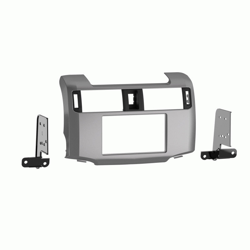 Metra 99-8271 : DIN or DDIN Radio Replacement Dash Kit, 2010-UP Toyota 4Runner with Silver
