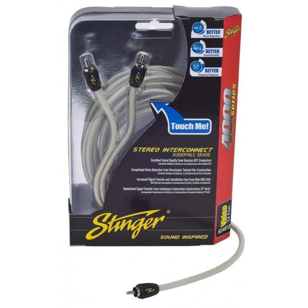 Stinger Si483 : RCA Video Extension Cable, Male to Male