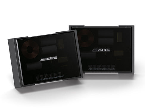 Alpine HDZ-653 : 6.5" 3-Way Component Door Speakers, crossovers.