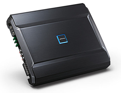 Alpine R-A90S : 6ch Automotive Amplifier, 75W x 4ch + 250W/150W x 2ch @ 2Ω/4Ω