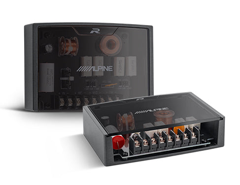 Alpine R2-S653 : 6.5" PRO 3-Way Component Door Speaker System, crossovers.