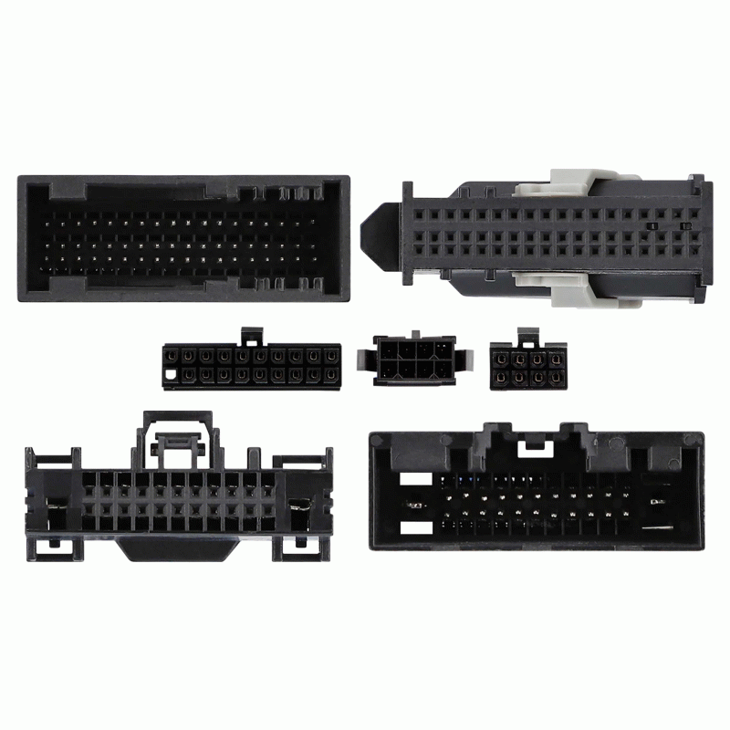 Axxess AXDSPH-FD2 : Amplifier Add-On Line Converter T-Harness, connector view.