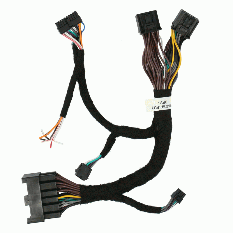Axxess AXDSPH-FD3 : Amplifier Add-On Line Converter T-Harness, 2016-UP Ford