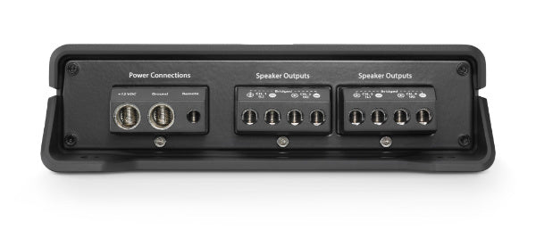 JL Audio JD400/4 : 100W or 75W 4ch Amplifier @ 2Ω or 4Ω, output side.