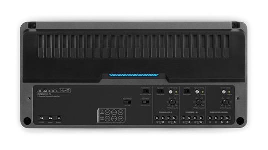 JL Audio RD900/5 : 5ch Amplifier, settings sections.