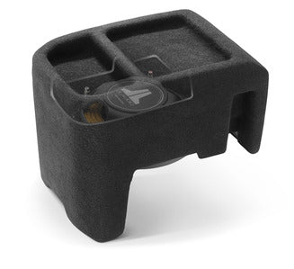 JL Audio SB-T-TACACG3/10TW3 : 10" 400W 2Ω Thin Subwoofer Enclosure, cutaway view.