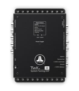 JL Audio TwK-88 : 8ch Digital System Tuning DSP, top side.