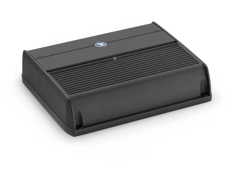 JL Audio XDM400/4 : 4ch Marine Amplifier, back side.