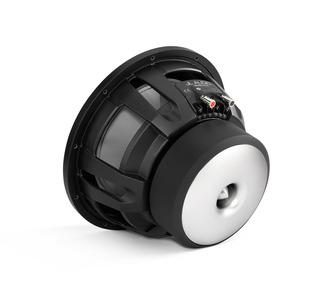 JL Audio 12W6v3 : 12-Inch 600-Watt Subwoofer Driver, 4-Ohm DVC, rear side view.