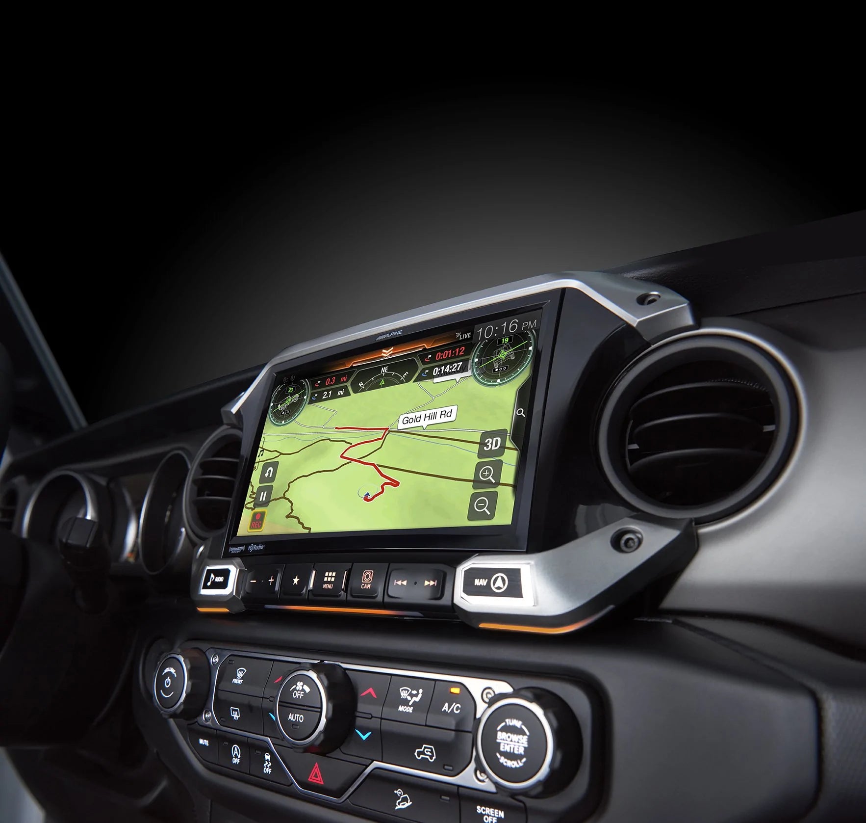 Custom OEM-Fit Automotive Stereo-Receivers for Select Vehicle Makes and Models.