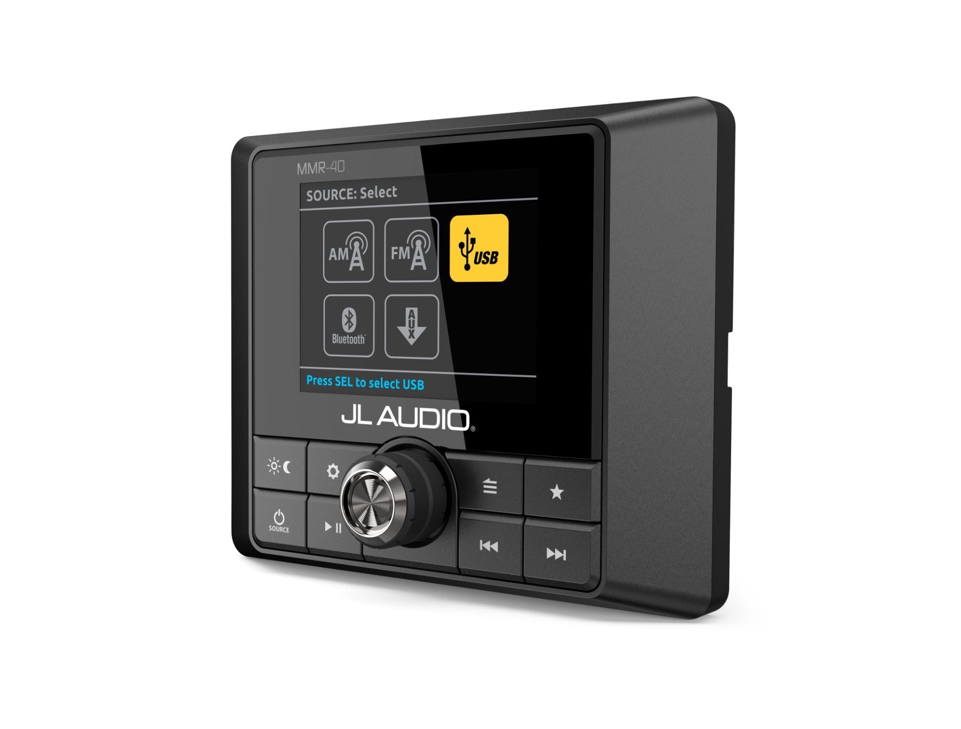 Custom Fit Marine Head-Units with a Square Mounting Hole Size of 3.12-Inches x 3.74-Inches