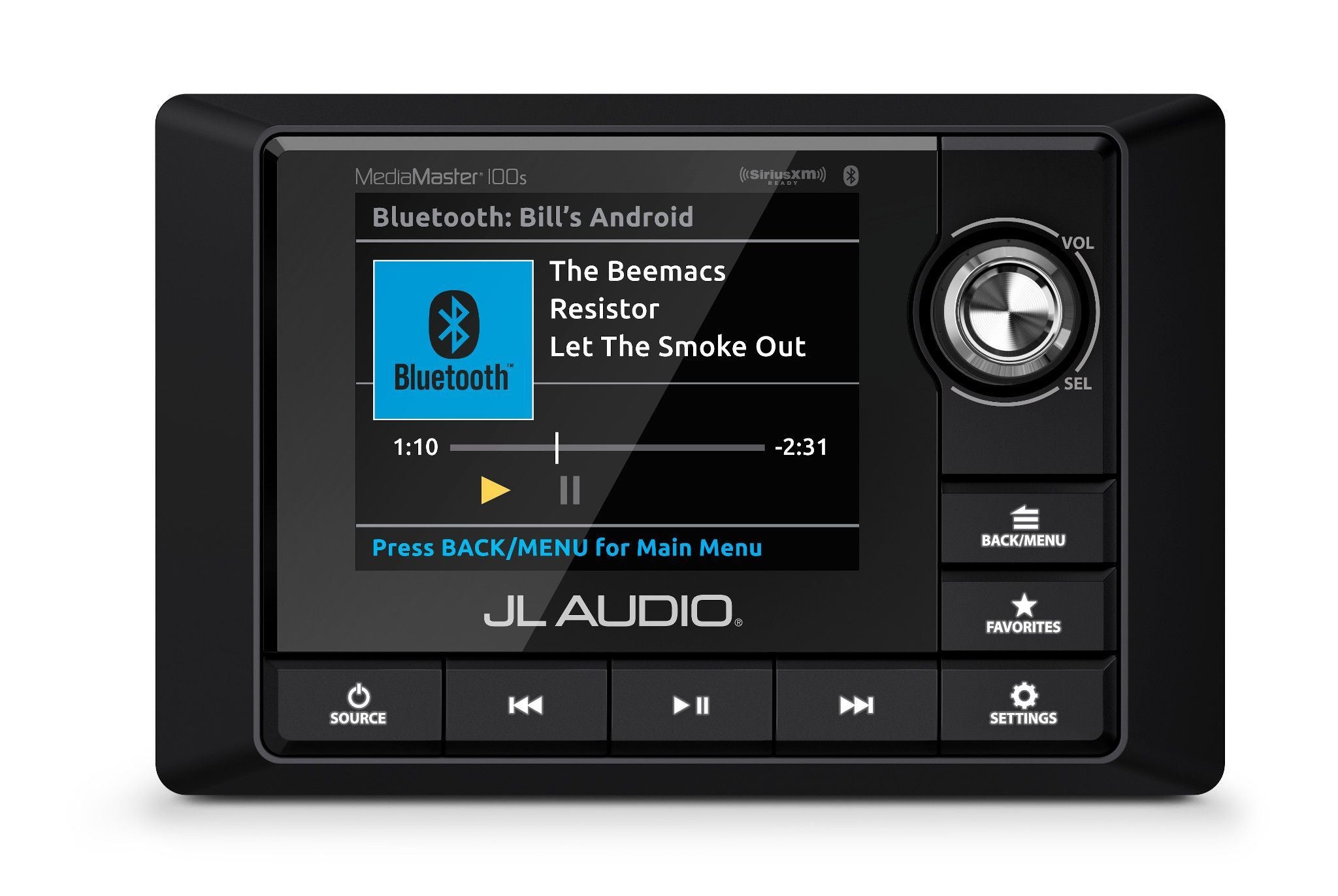 Four Zone Audio Marine Head-Units