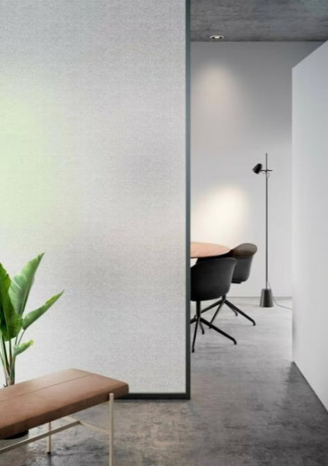 3M Fibril Washi SH2PTFB : Natural/Washi Style Window Film shown installed.