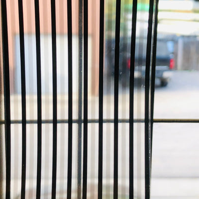 3M Shutie Black SH2BKST : Stripe/Line Style Window Film Window Film