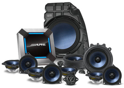 Alpine PSS-TSLA-21Y : 13-Channel Hi-Res Sound System Upgrade w/DSP, 2020-2021 Tesla Model Y.