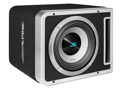 Alpine S2-SB10V : 10" Passive Loaded Subwoofer Enclosure, 600W RMS @ 2Ω.