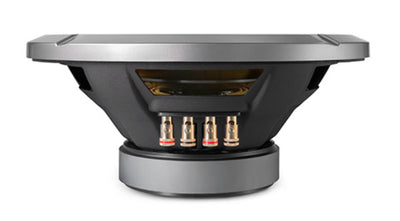 Alpine S2-W12D : 12" 600W Subwoofer, 2Ω or 4Ω DVC, side view.