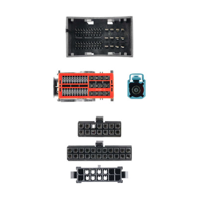 Axxess AXAC-CH7 : Factory Backup Camera Retention and Camera Add-on Interface, connector pin view.