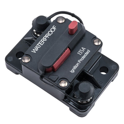 Install Bay Circuit Breakers : 135A Waterproof Circuit Breaker.