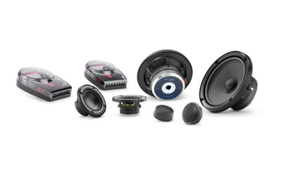 JL Audio C6-653 : 6.5" 3-Way 100W RMS Component Speakers.