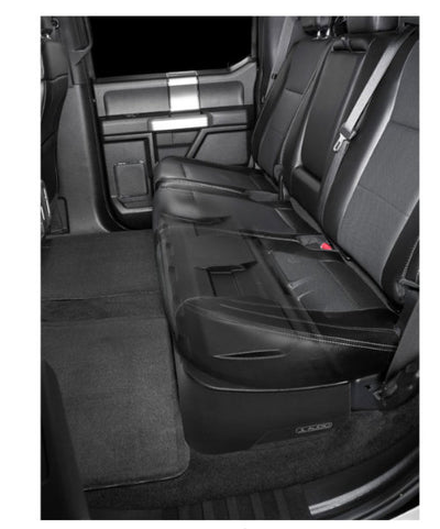 JL Audio SBX-F-150-SCDBL/12TW3 : 12" Thin 800W Subwoofer Enclosure, shown installed.