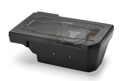 JL Audio SBX-T-TCMAX3G/12TW3 : 12" 400W 2Ω Thin Subwoofer Enclosure, cutaway view.