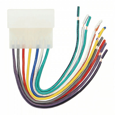 Metra 70-1002 : Radio Replacement Wiring Harness, 1988-1996 Dodge Eagle Jeep (Non-Amplified)