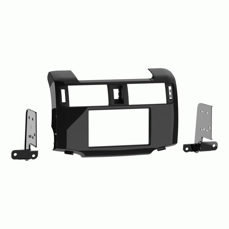 Metra 99-8271 : DIN or DDIN Radio Replacement Dash Kit, 2010-UP Toyota 4Runner with High Gloss Charcoal