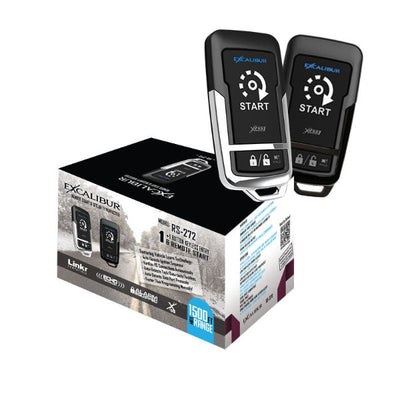 Omega RS-272 : 1-Way 2-Button Remote Start - 1500' Range.