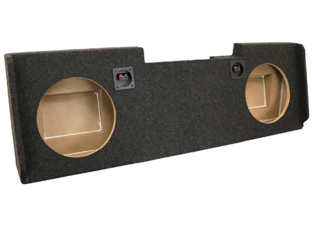 A-Trend A184-12CPA : Dual 12" Sealed Sub Box, 2014-2018 Silverado Sierra Crew Cab