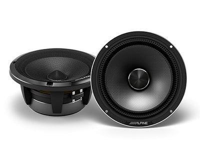 Alpine HDZ-65C : 6.5" Component Door Speakers, woofers.