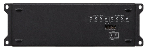 Alpine KTP-445U : 4ch x 45W RMS @ 2Ω/4Ω Amplifier, bottom side.
