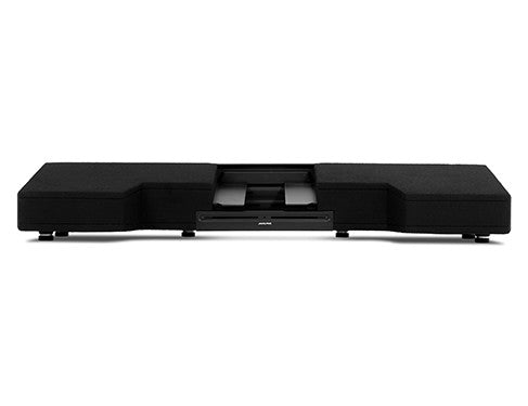 Alpine R2-DB8V-TRK : Dual 8" Loaded Under Seat Subwoofer Enclosure with Amp Space, top side.
