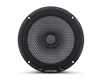 Alpine R2-S65 : 6.5" Coaxial Door Speaker System, woofer with grille.