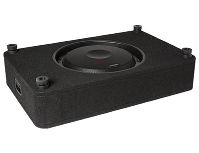 Alpine RS-SB12 : 12" Loaded Under Seat Thin Subwoofer Enclosure, bottom side.
