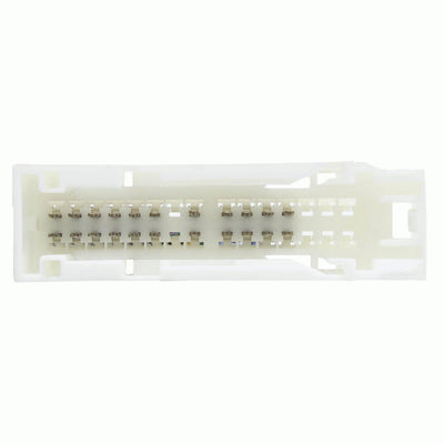 Axxess AXABH-LX1 : Amplifier Bypass Wiring Harness, connector view.