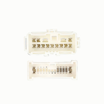 Axxess AXABH-NI1 : Amplifier Bypass Wiring Harness, connector view.
