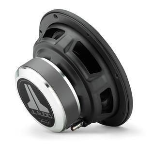 JL Audio 8W1v3-4 : 150W 8" Subwoofer Driver, 4Ω Single Voice Coil, rear view.