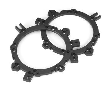 JL Audio C1-650x : 6.5" Coaxial Speaker trim rings.