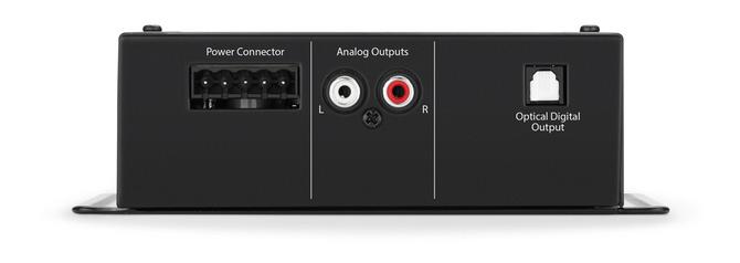 JL Audio FiX-82 : OEM Integration DSP - 8ch In 2ch Out, input side.