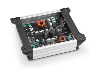 JL Audio JD250/1 : 250W or 150W Mono Amplifier @ 2Ω or 4Ω, inside view.