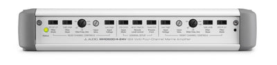 JL Audio MHD600/4-24V : 4ch 24V Marine Amplifier, settings section.
