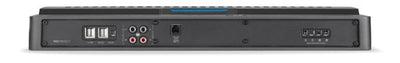 JL Audio RD1500/1 : 1500W Monoblock Amplifier, connections side.