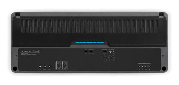 JL Audio RD1500/1 : 1500W Monoblock Amplifier, settings section.