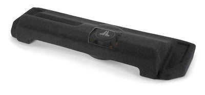 JL Audio SB-GM-COCREW2G/10TW3 : 10" 400W 2Ω Thin Subwoofer Enclosure, cutaway view.
