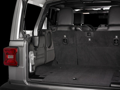 JL Audio SB-J-JL4DPAS/10TW1-2 : 10" 300W 2Ω Thin Subwoofer Enclosure, shown installed.