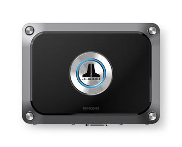JL Audio VX400/4i : 4ch Digital Amplifier with DSP, top.