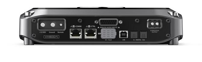 JL Audio VX600/1i : Mono Digital Amplifier with DSP, input output section.