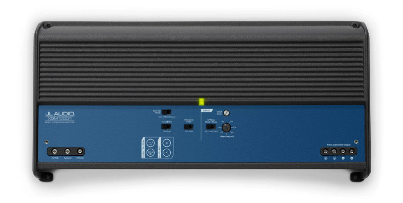 JL Audio XDM1000/1 : Mono Marine Amplifier, settings section.
