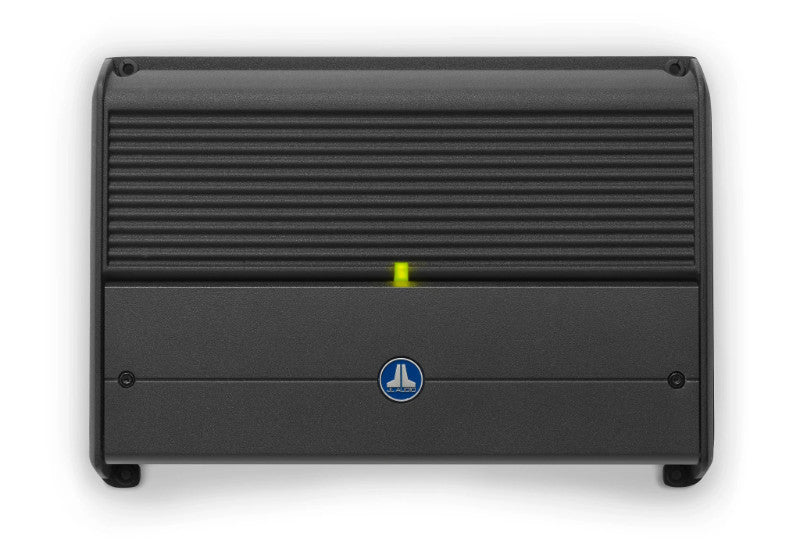 JL Audio XDM600/6 : 6ch Marine Amplifier, top side.